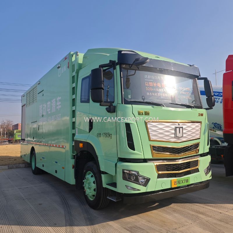 CAMC-X7M 4x2 Methanol Left-Hand Drive Flat-Top Charging Vehicle