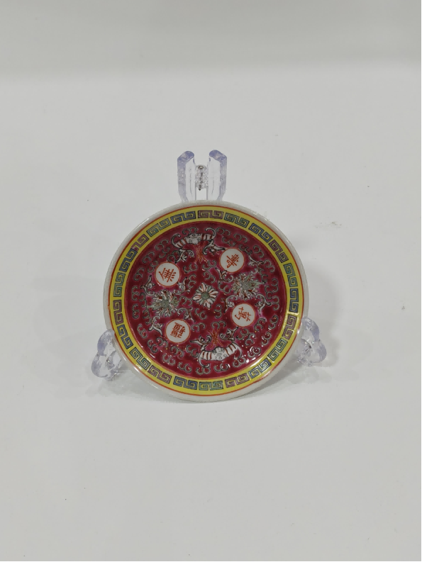 Enamelware 'Everlasting Longevity' 6-inch Flat Plate