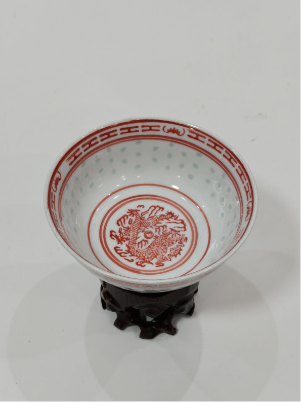 Red Linglong 6-inch Bowl