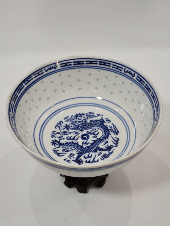 Blue and White Liling 8-inch Bowl