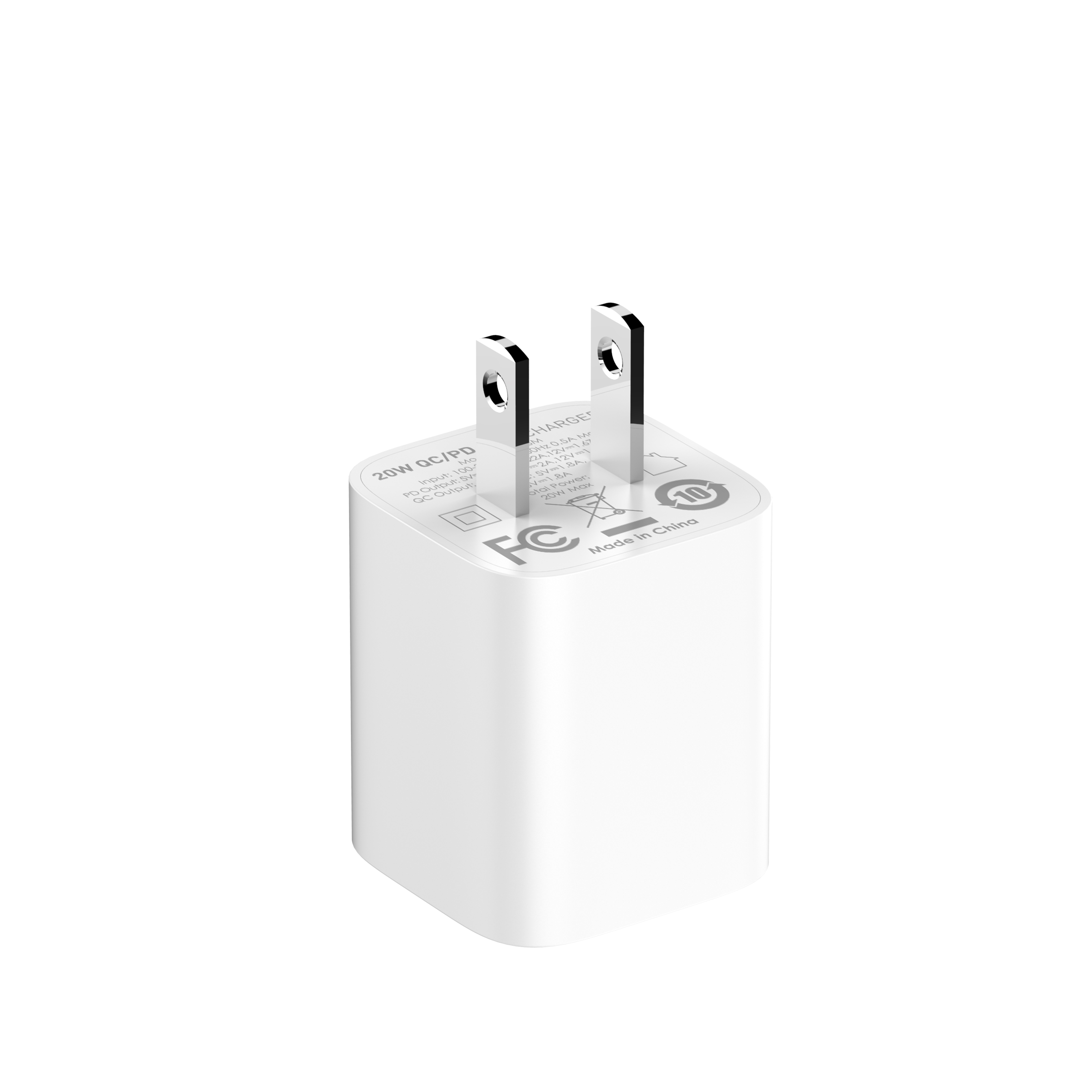 20W Fast Charger ,EU/US Plug