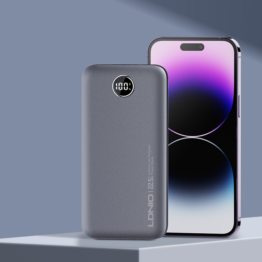 LDNIO PQ10 10000mah Fast Charging Powerbank Type-c Portable Charger Power Banks