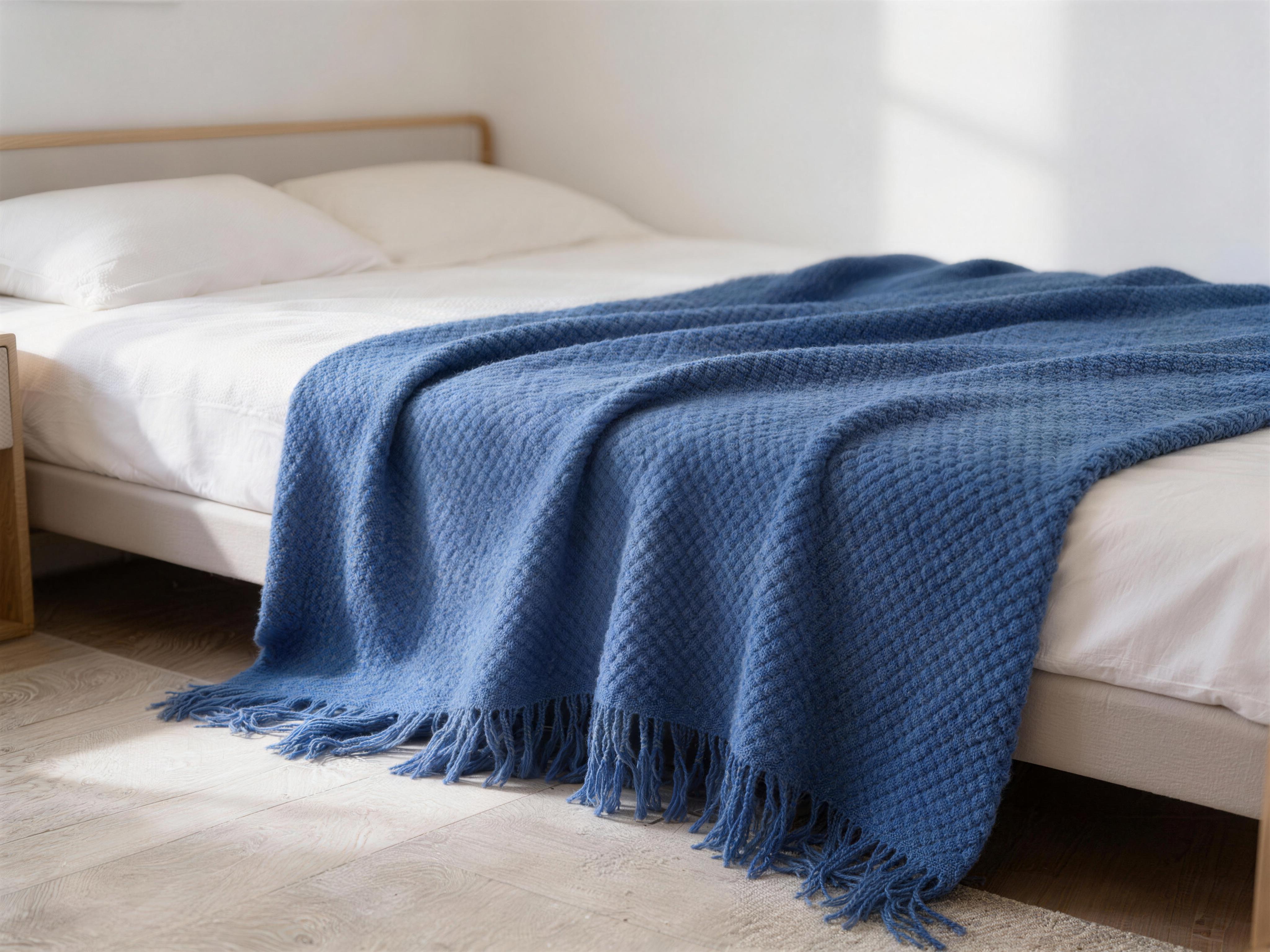 Knitted blanket