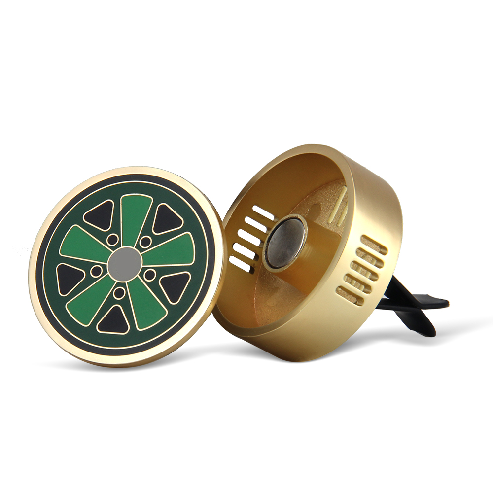 Custom Alloy Car Air Freshener Vent Clip Essential Oil Car Fragrance