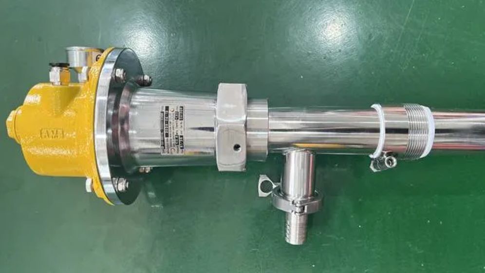 WANGQUAN Pneumatic, screw type Food grade screw barrel insertion pump food stain