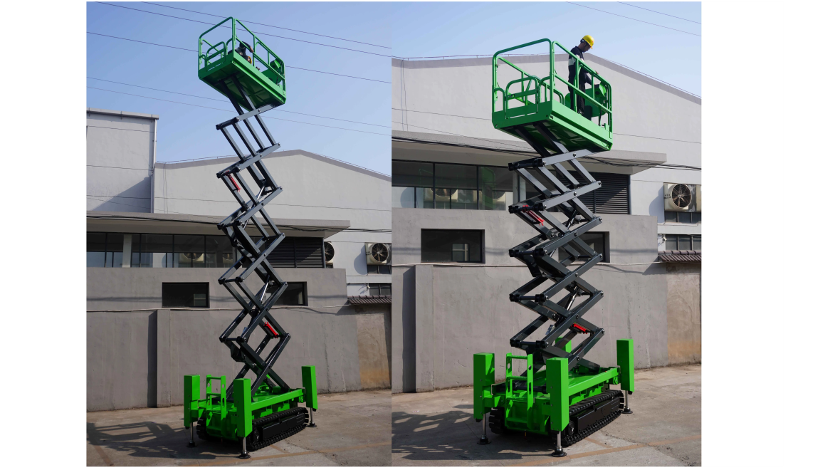 GEMNE E-Drriven Crawler Scissor Lift