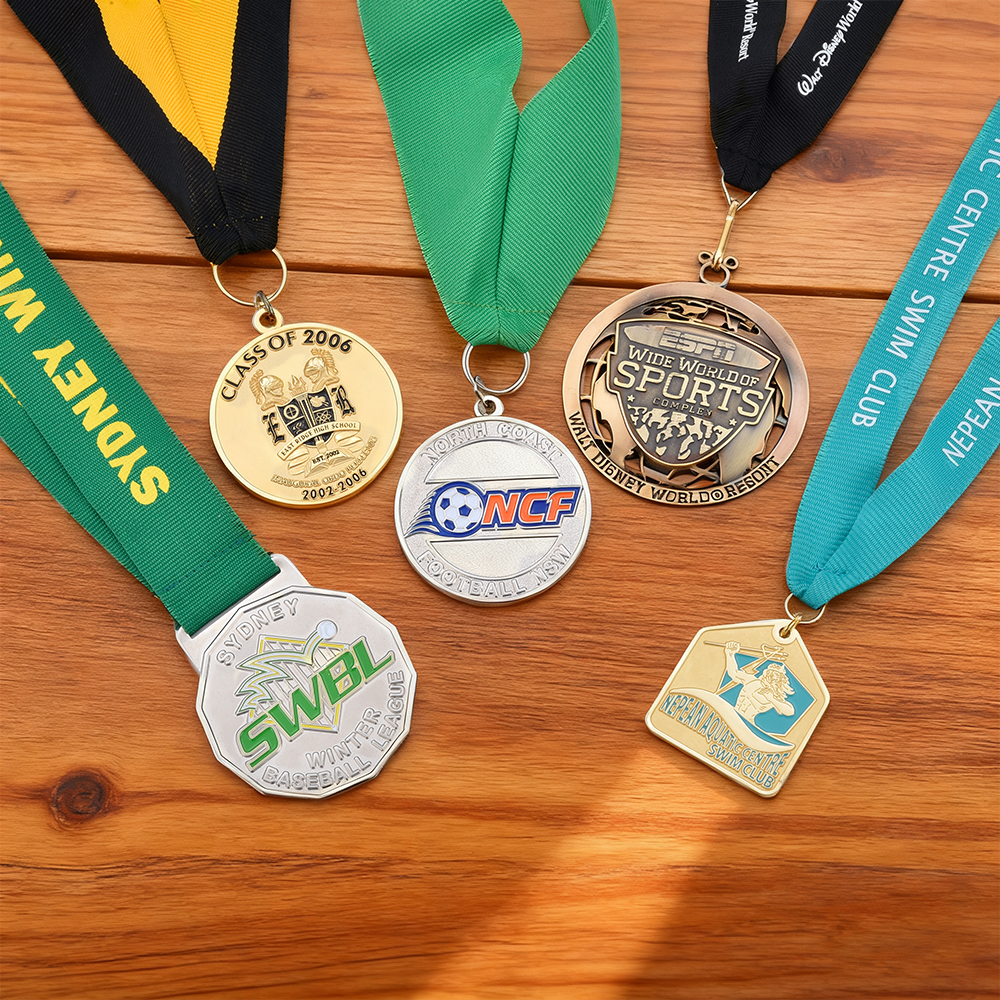 3D Marathon Running Metal Sports Medal Customization Factory