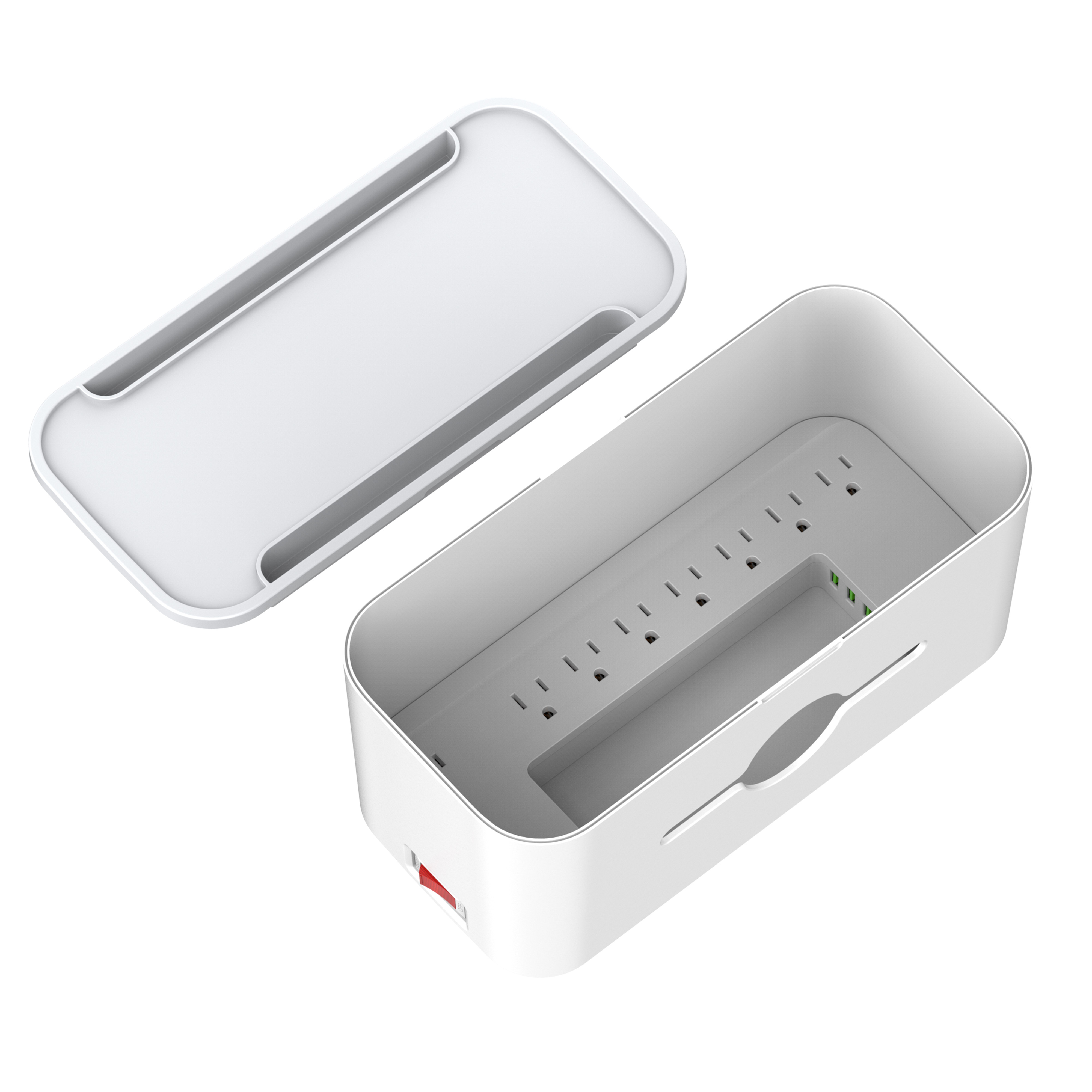 LDNIO SN5311 Power Strip Surge Protection Power Strip Box 5 Port + 3 USB Universal Wireless Charger