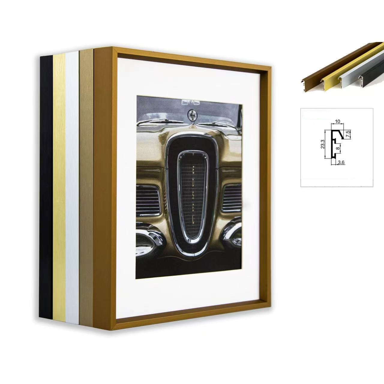 Aluminium picture frames 1023