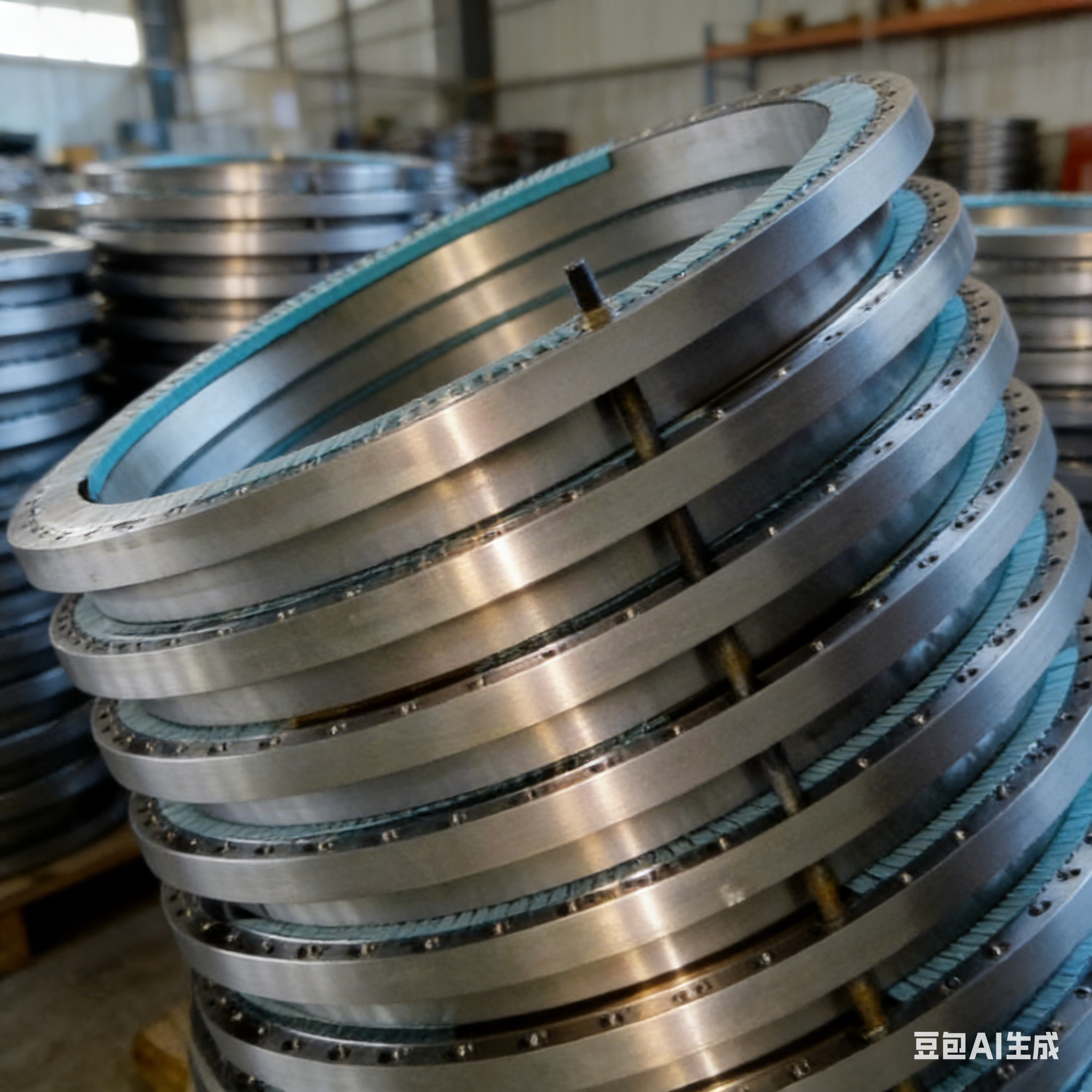 Guanghao Pipe Fitting PL Plate flat welded flange Used for machine manufacturing