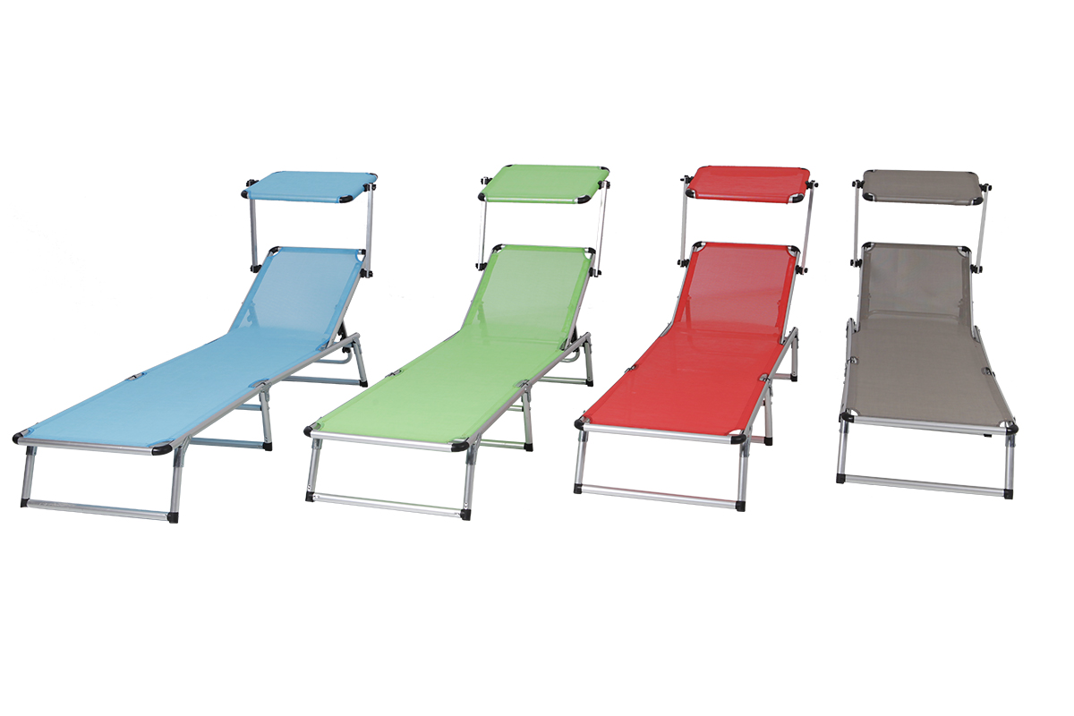 Sunlounger W/ Sun Shade