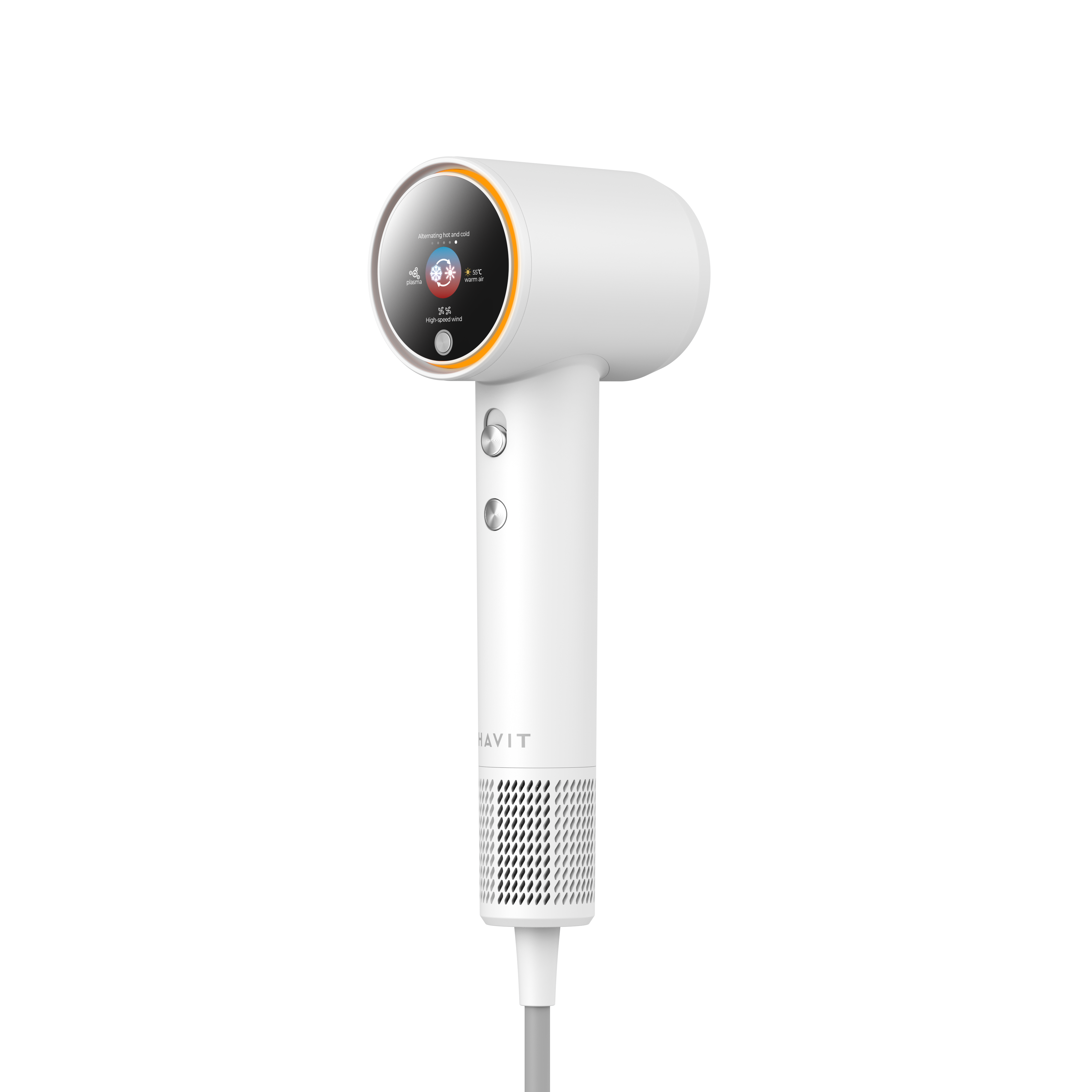 HAVIT HD8116 High Speed Hair Dryer 7AI Modes LCD Display Portable Travel-use