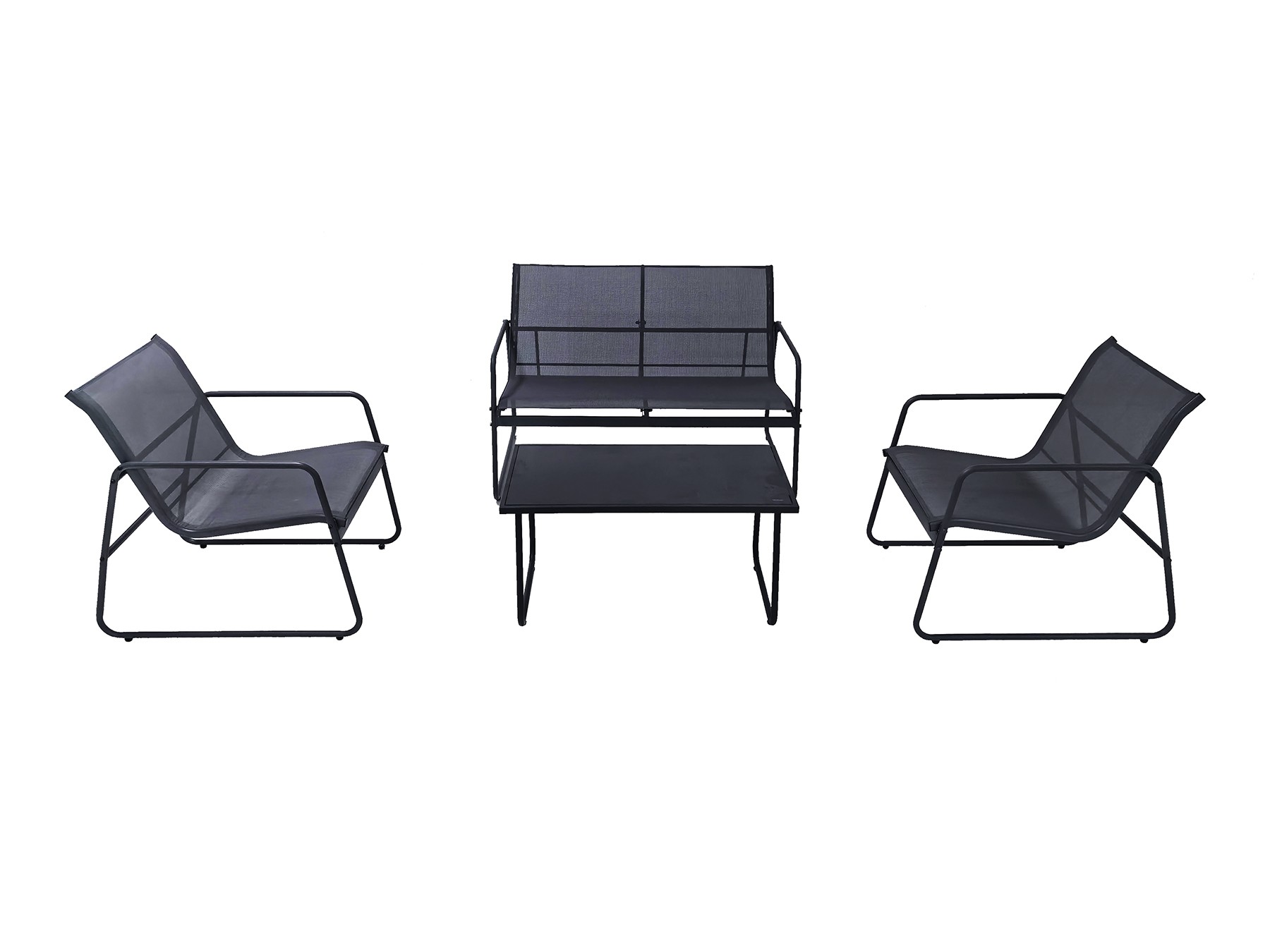 Kd Textilene Sofa Set Of 4pcs