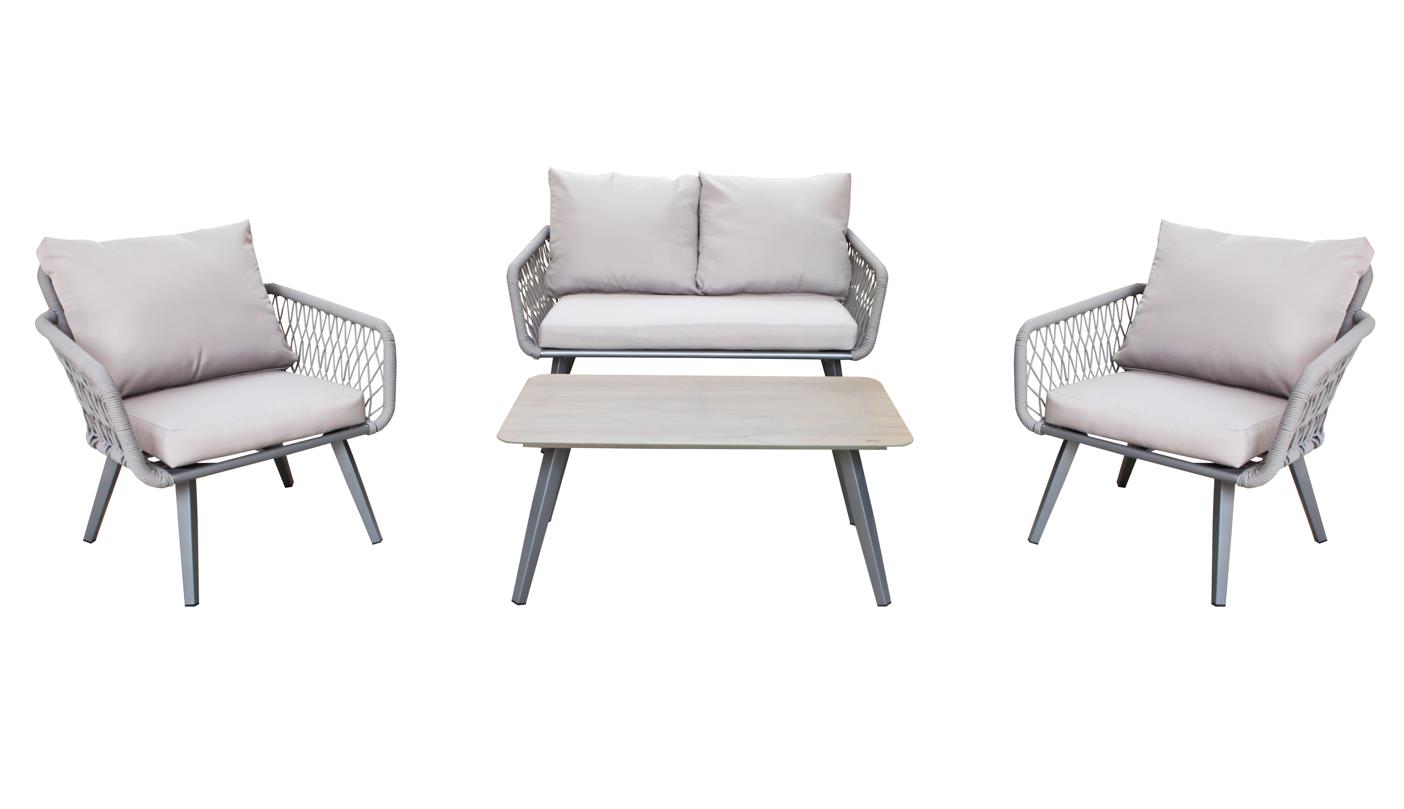 K.d. Alu Sofa Set Of 4pcs