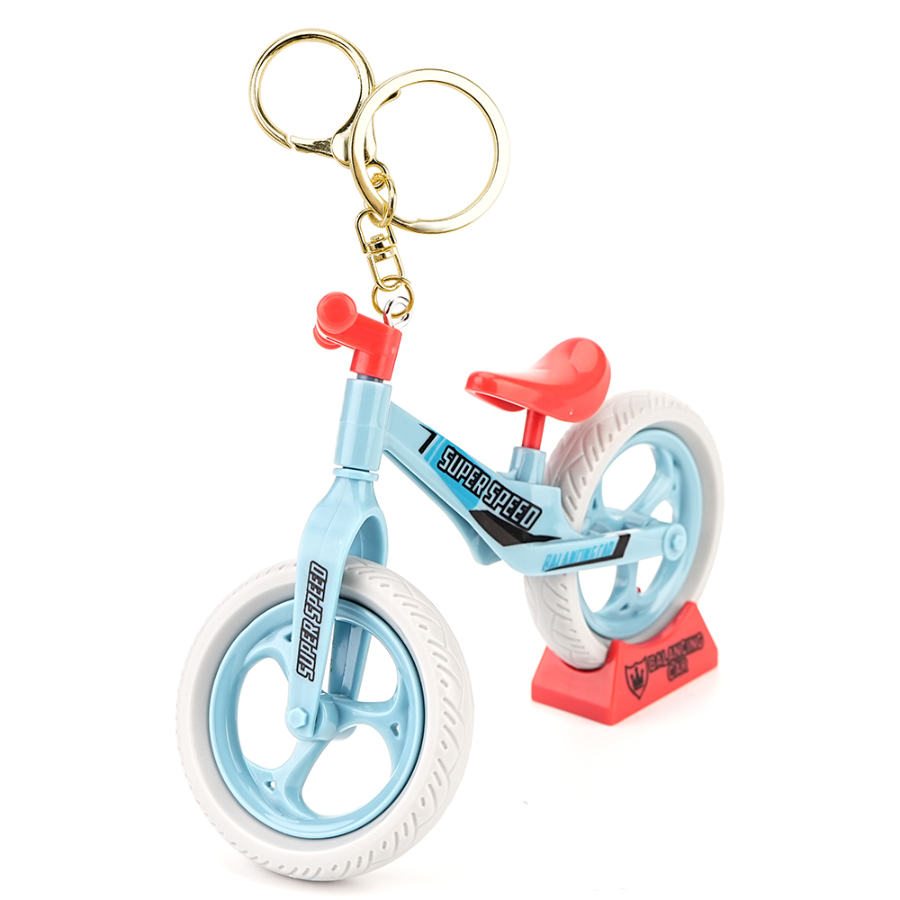 Open Design Toy Bicycle Keyrings