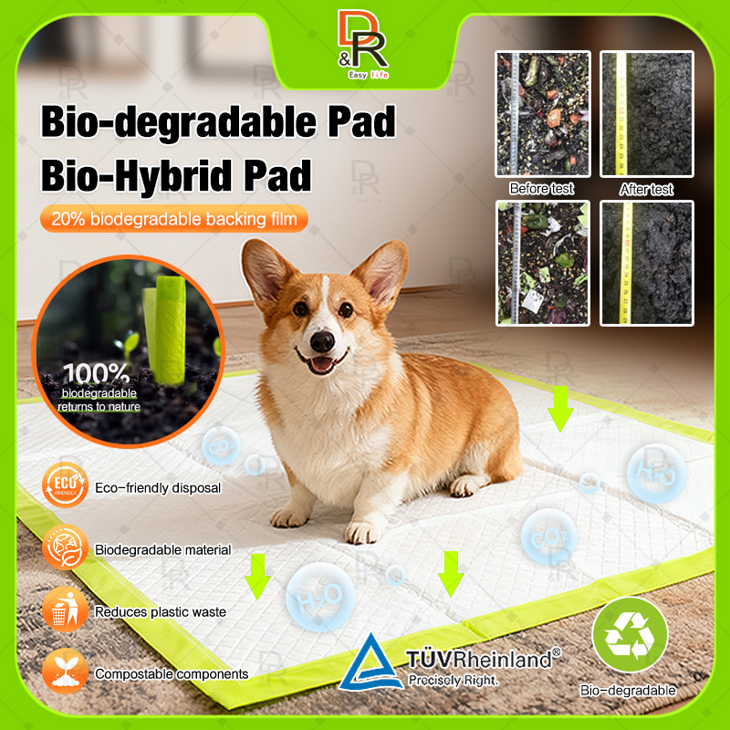 Compostable Pad Puppy pads Training Pad Zero Leakage(