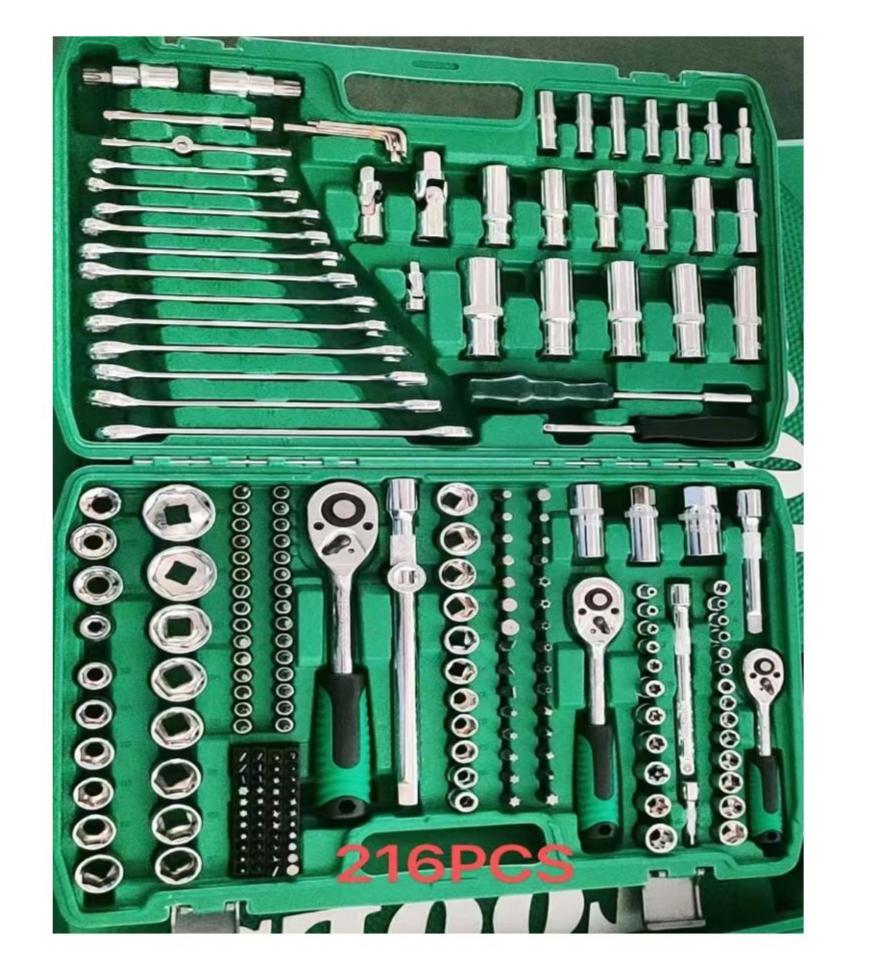 216 sets of auto repair tools