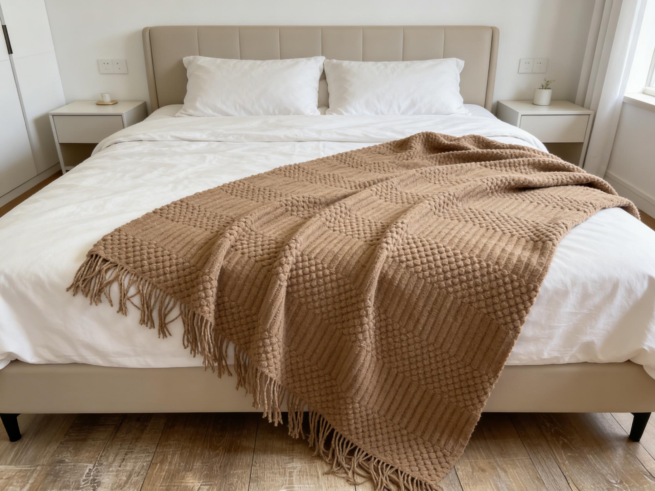 Knitted blanket