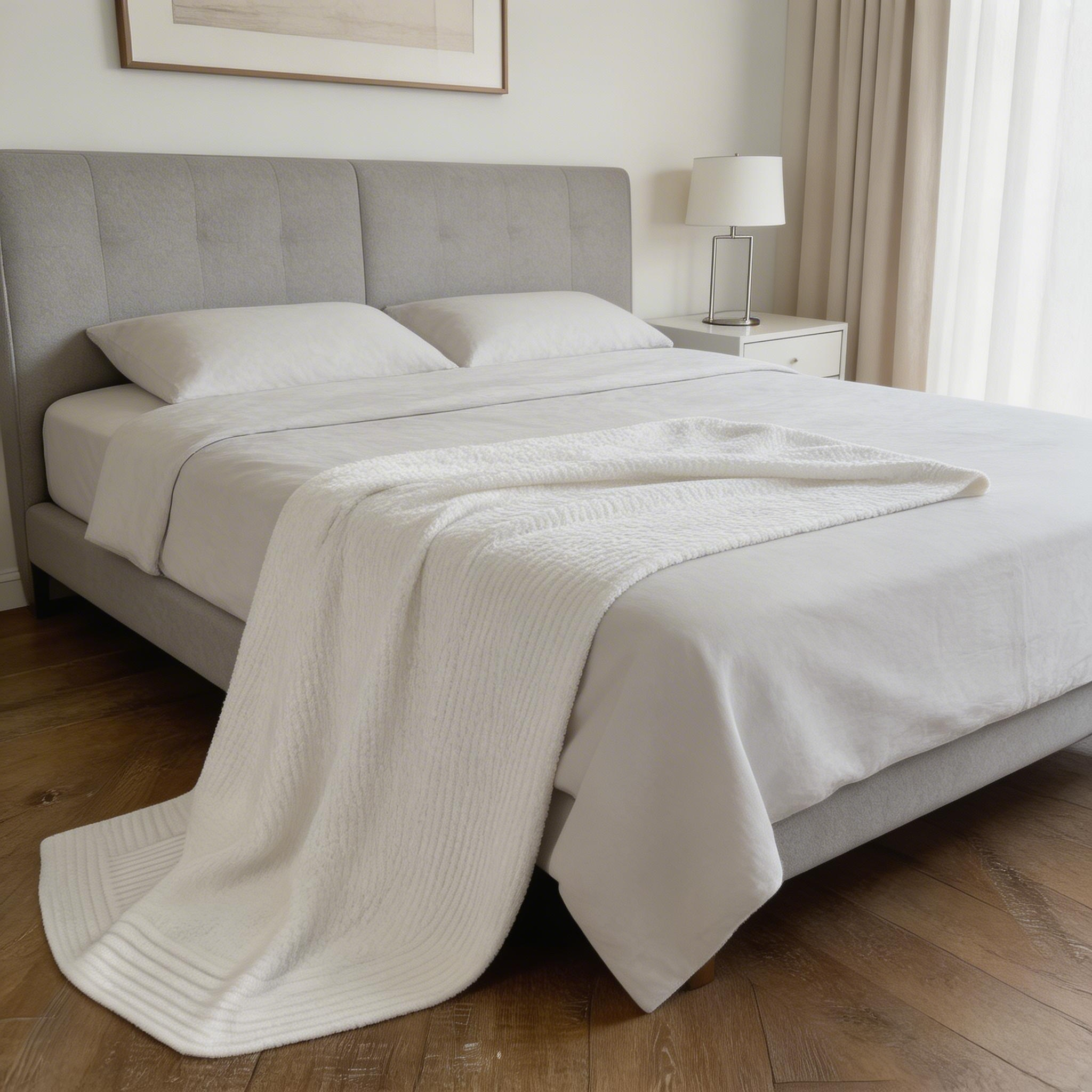 Chenille blanket
