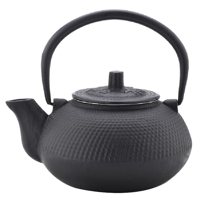 600ml Cast Iron Teapot, Vintage Gift Teapot, Decorative Ornament Teapot