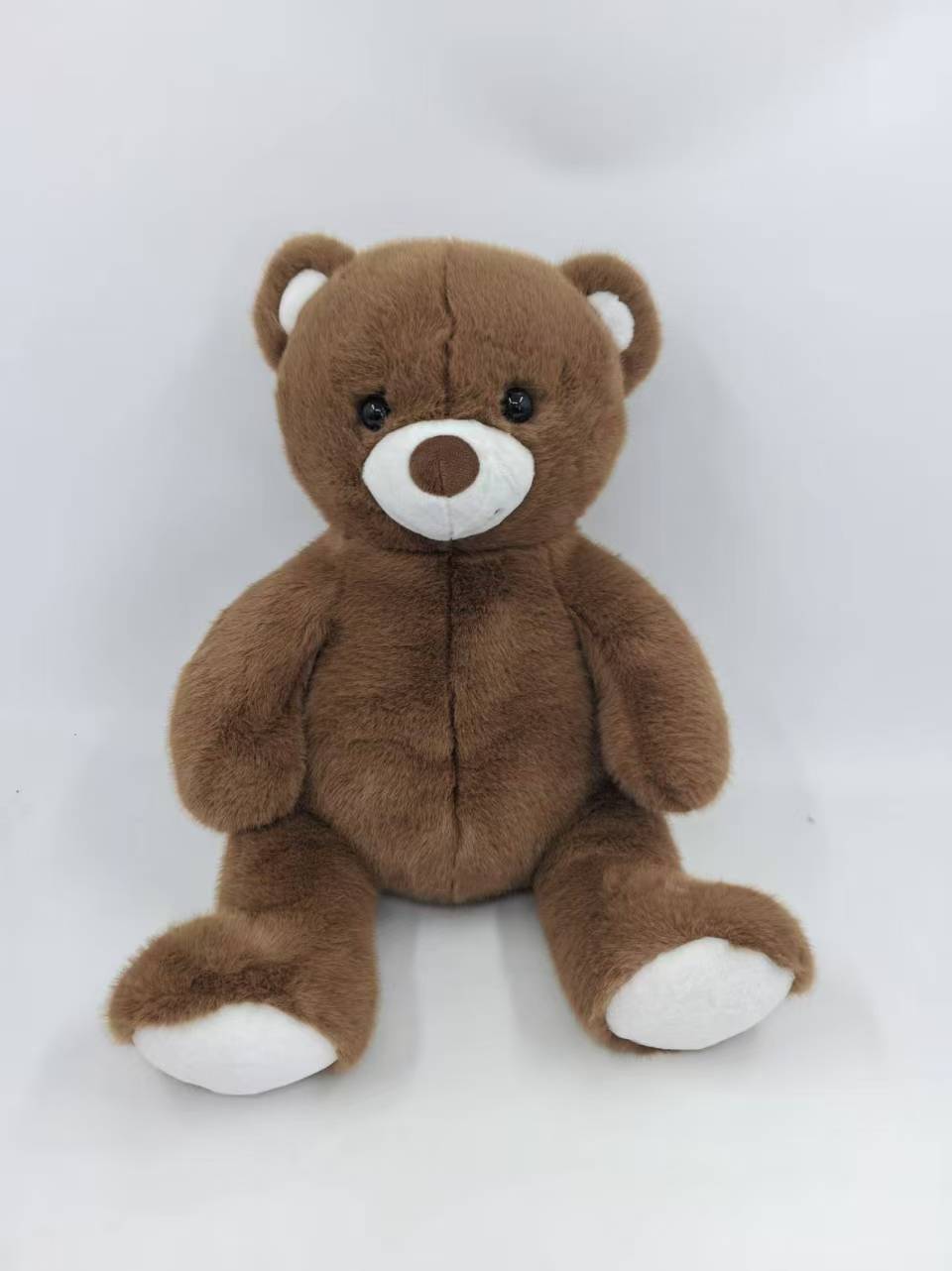 Sitting brown bear