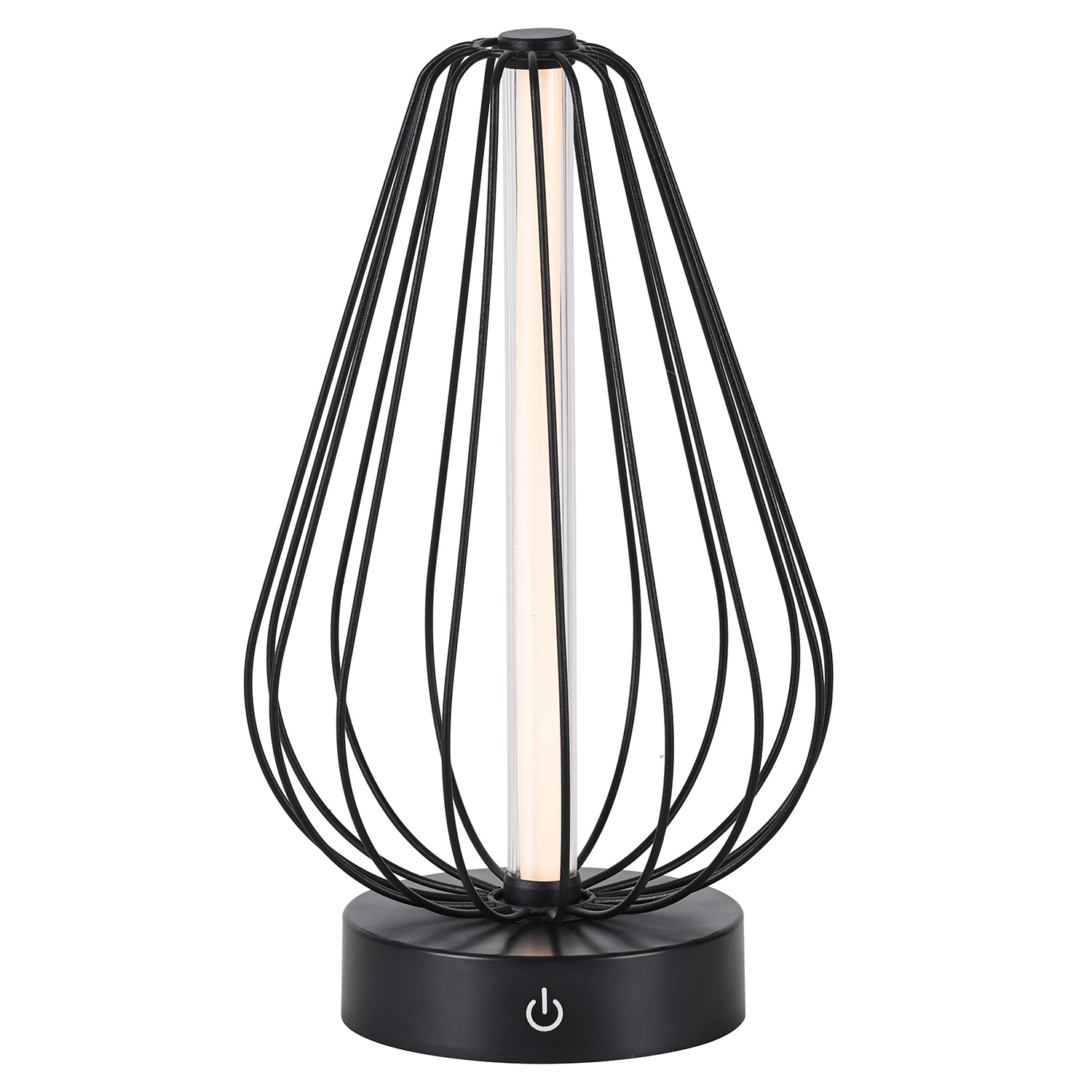 Table lamp with battery
