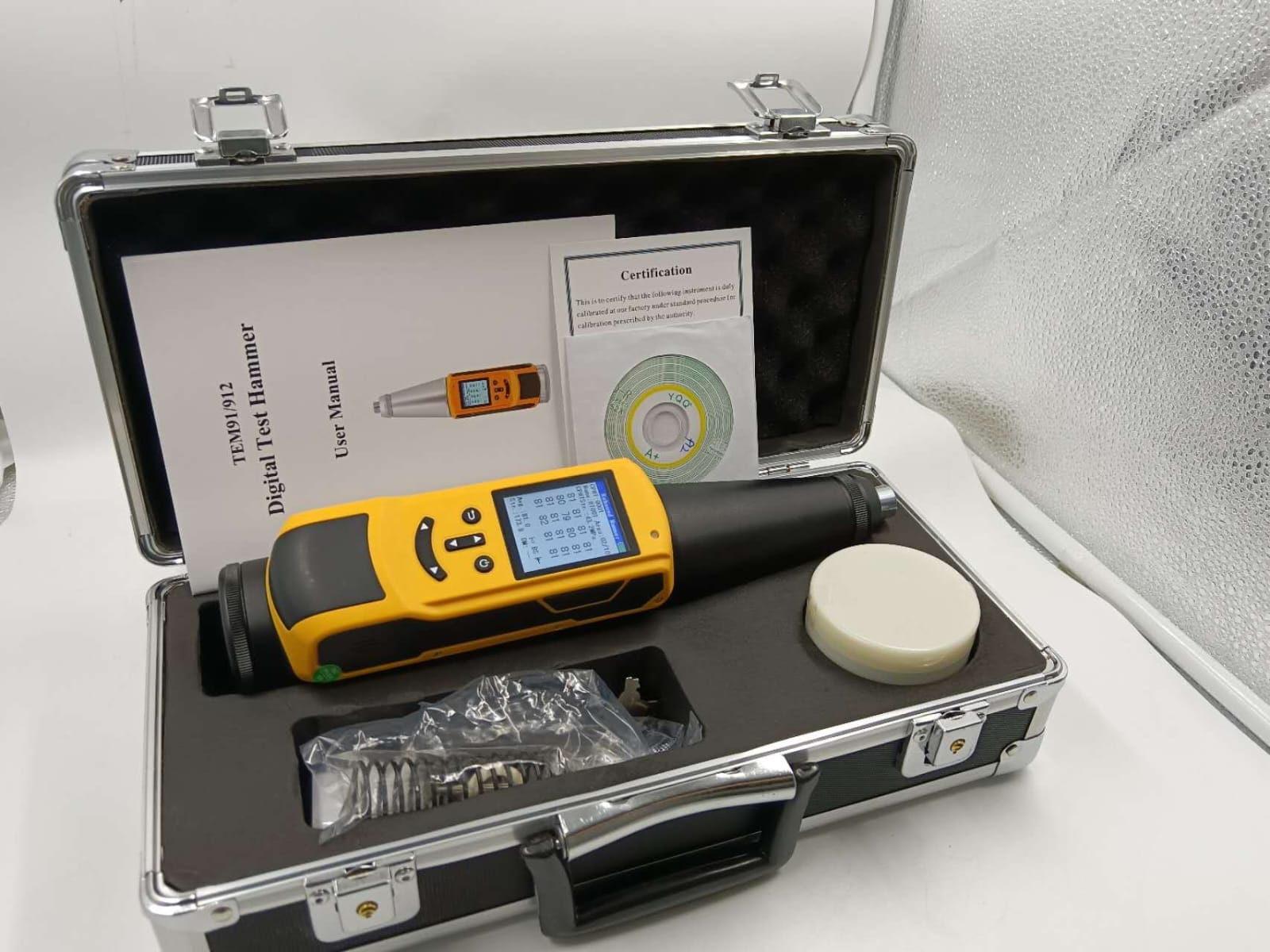 digital concrete test hammer
