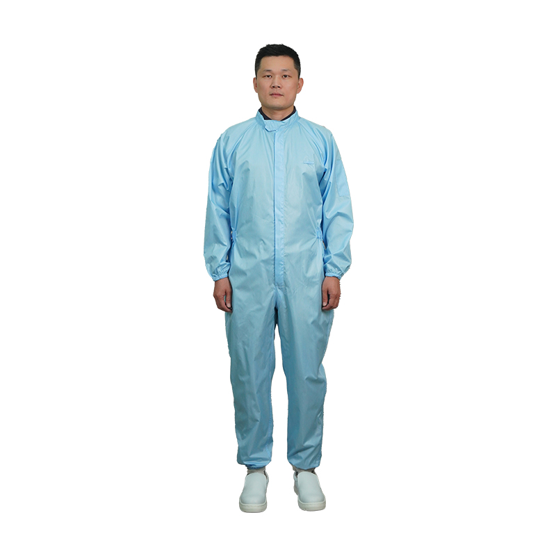 Antistatic coverall without a hat