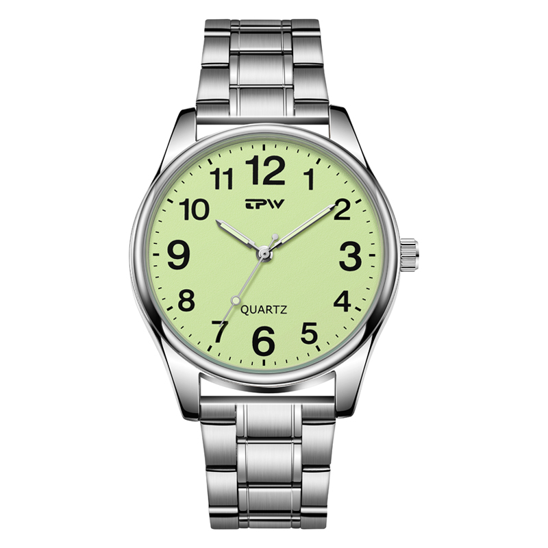 TPW K3107 Classic Waterproof Luminous Couple Quartz Watch Set for Lovers