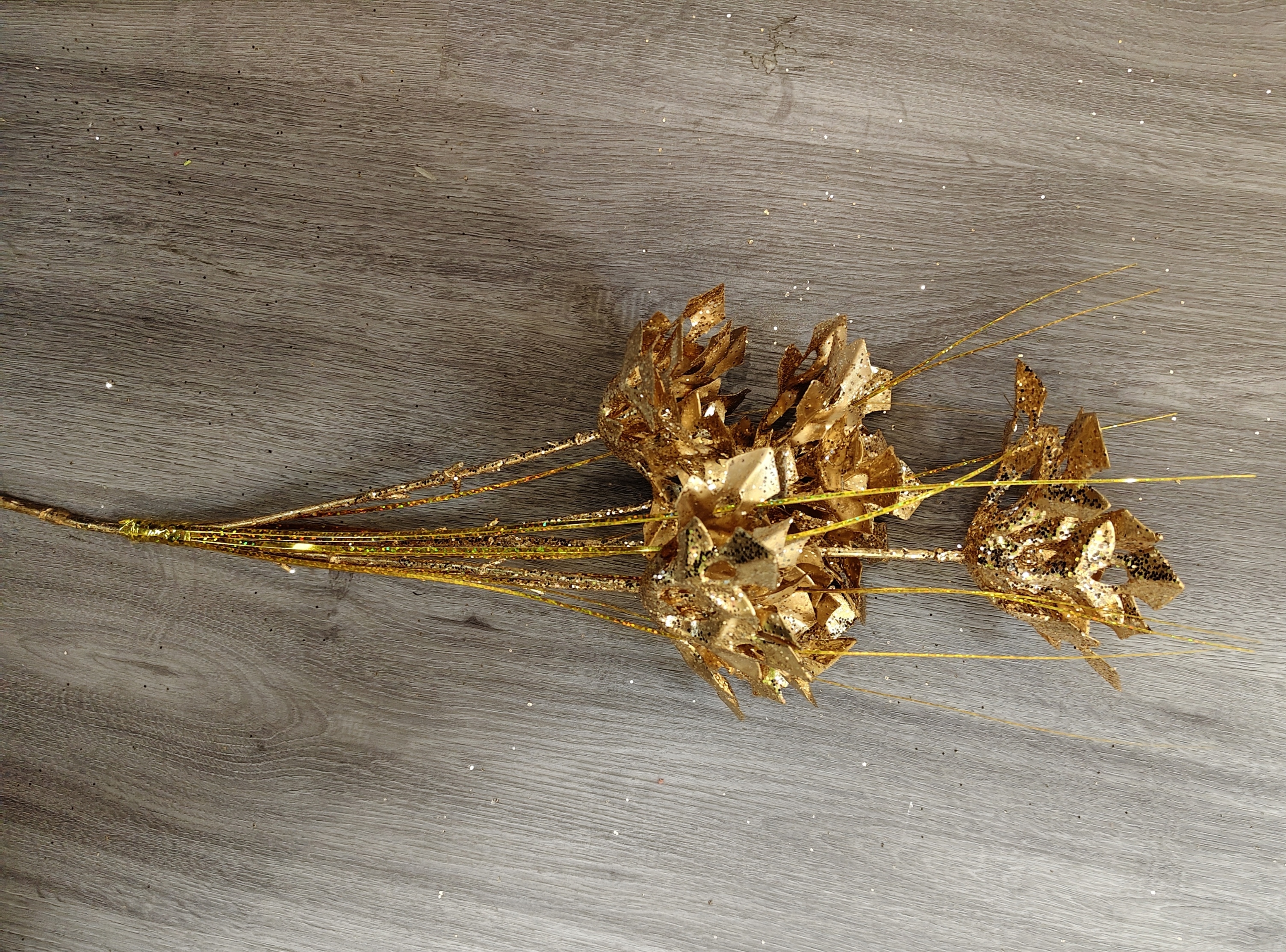 Hand-wrapped onion flowes