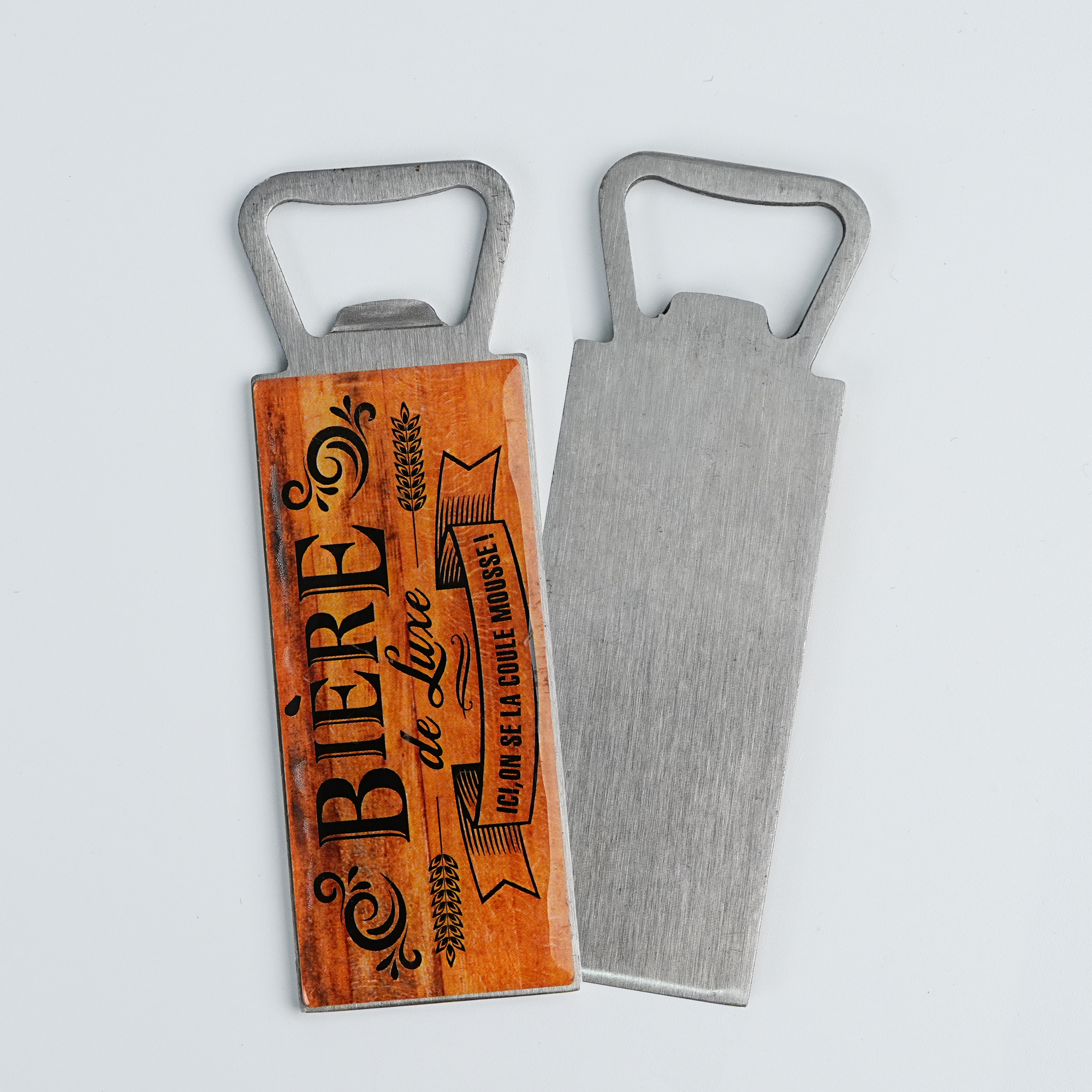 Factory Custom Logo Wooden Beer Bottle Opener