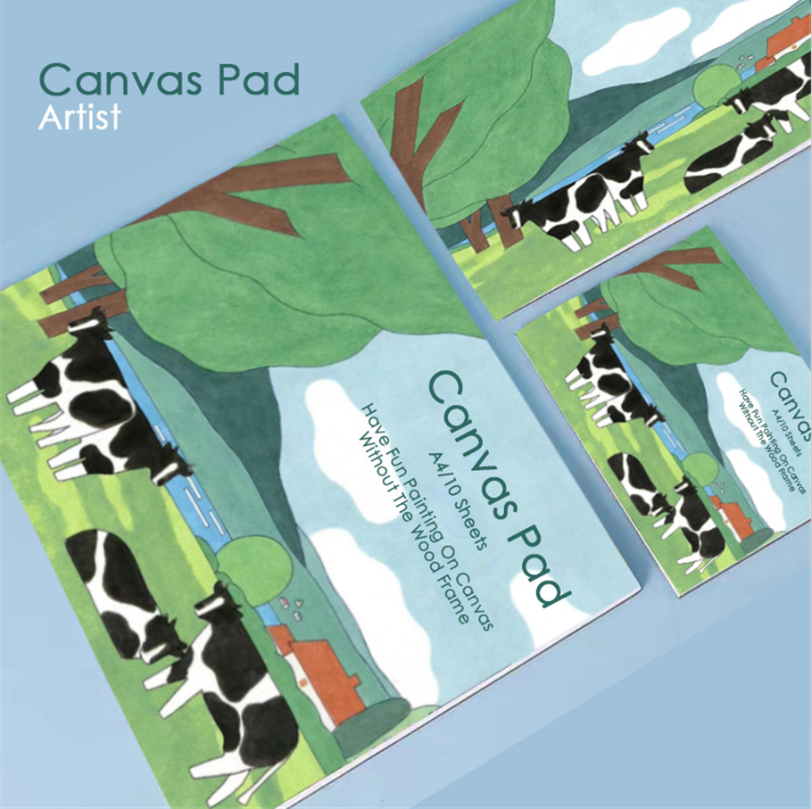 Canvas notebook