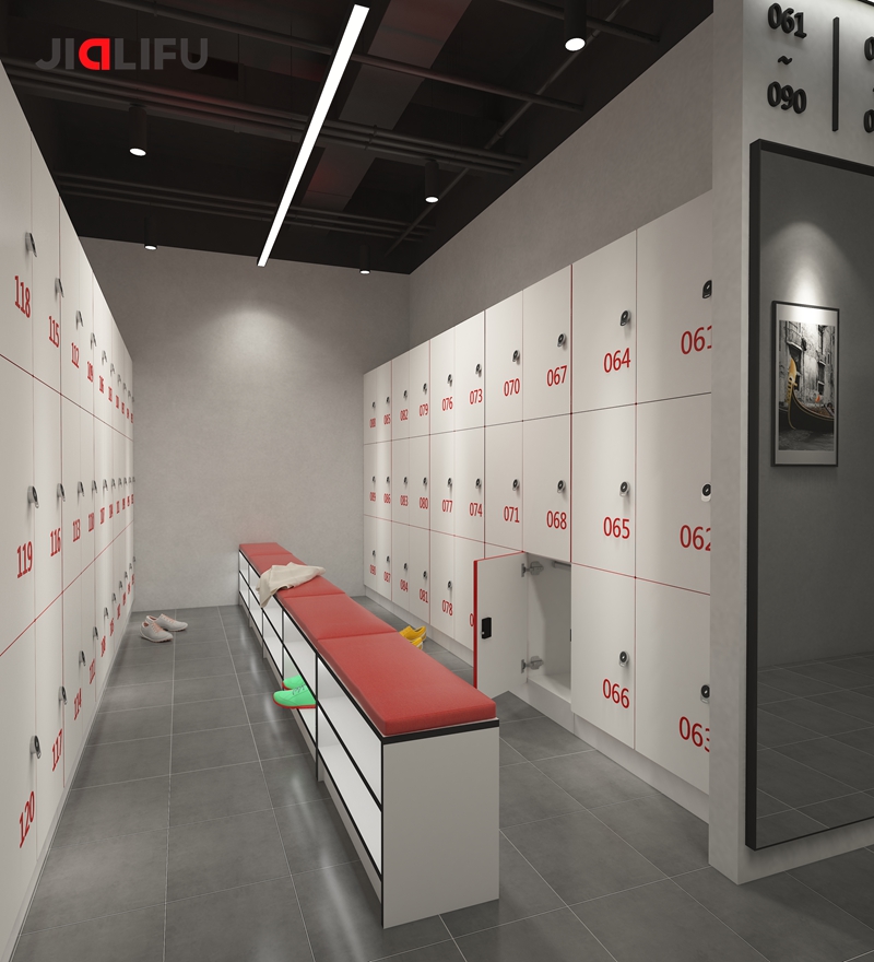 Phenolic Gym Lockers with Moisture Resistance