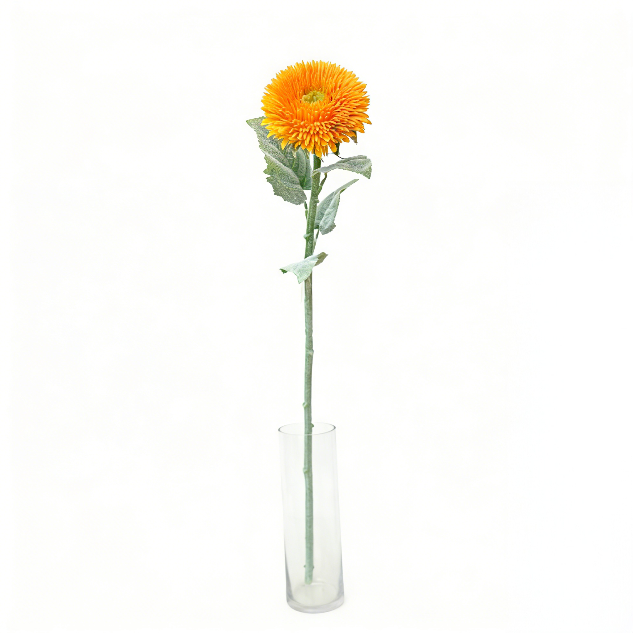 Transworld SpringCanton Fair New Products Single Long Stem Sunflower For Hotel Restaurant Home Decor