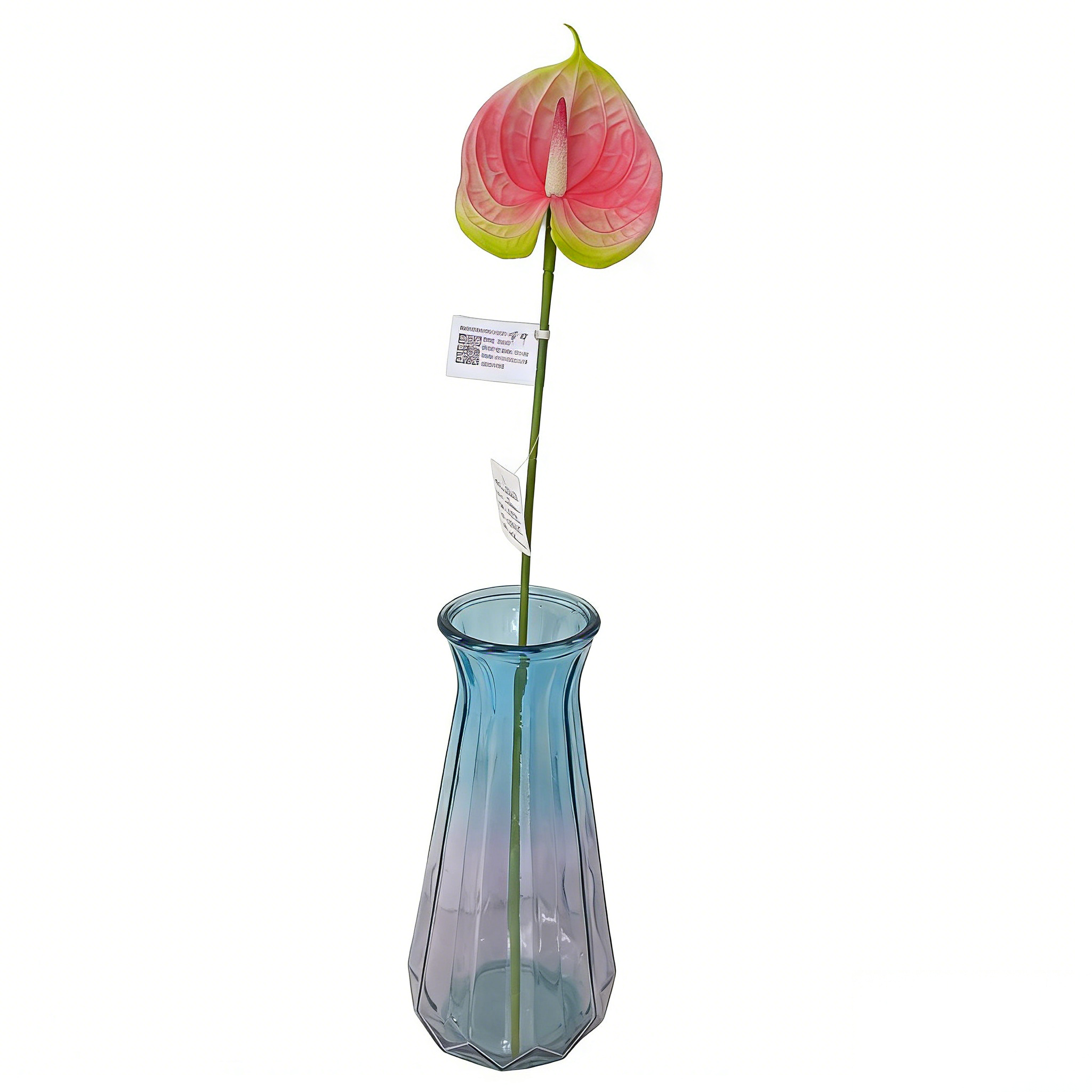 Transworld Spring Fair New Products Realistic Large Artificial Anthurium Spray for Home Decor