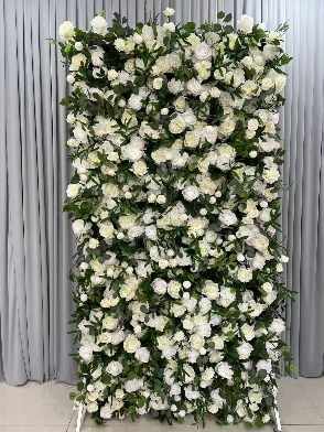 Artificial flower wall