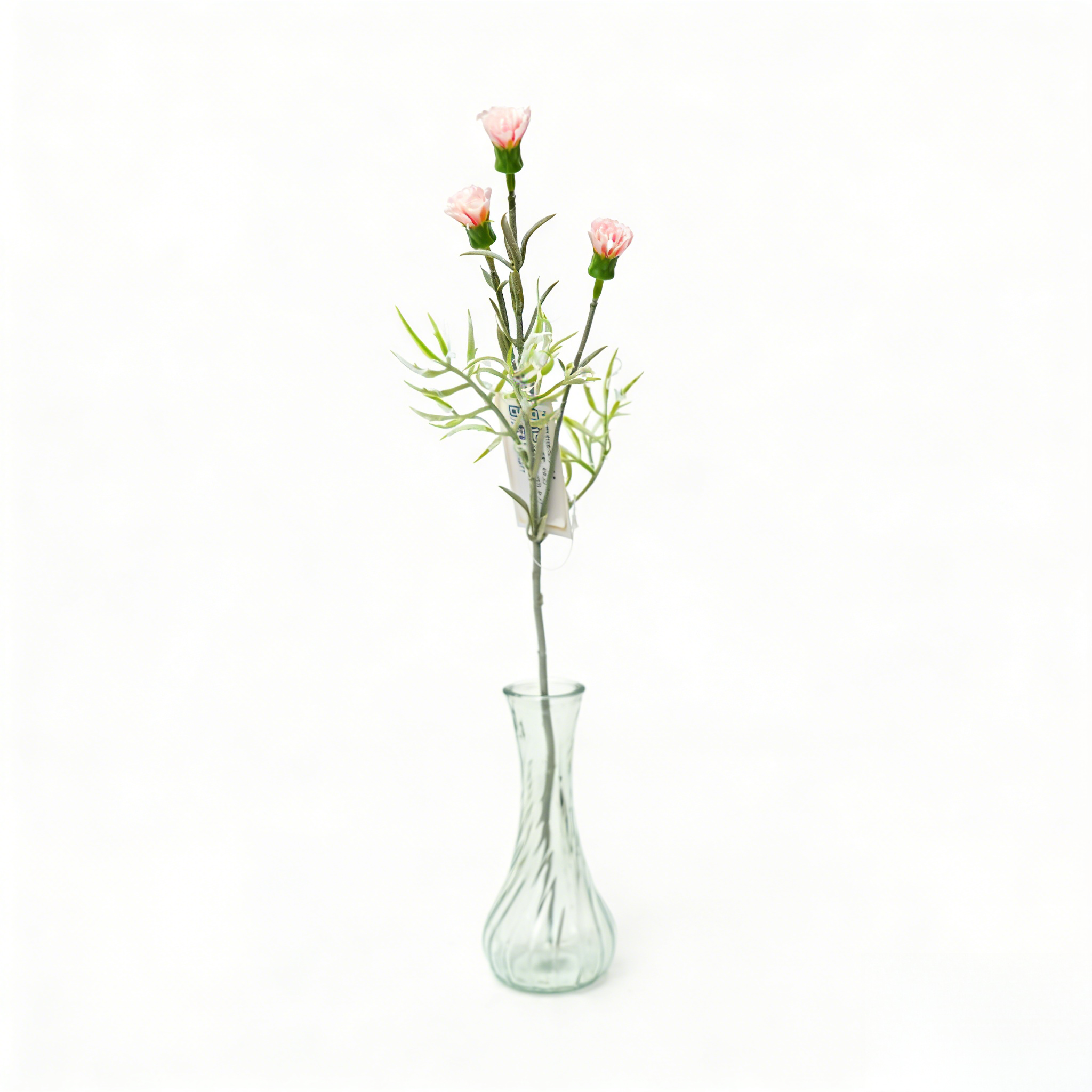 Transworld Eco-friendly Non-toxic Soft Texture 3Head Carnation for Home Table Store Front Decor