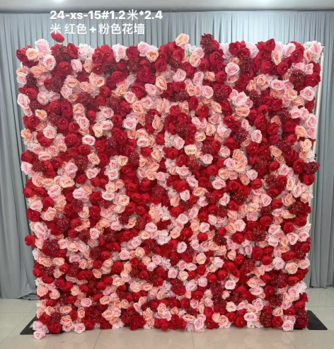 Artificial flower wall