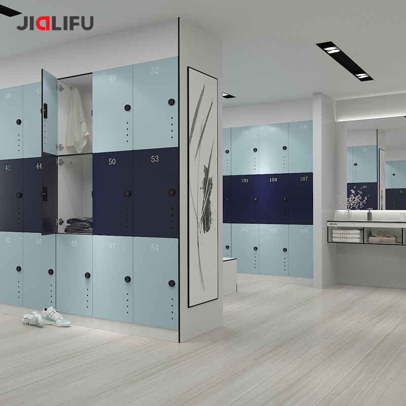 Swimming Pool Changing Room Lockers