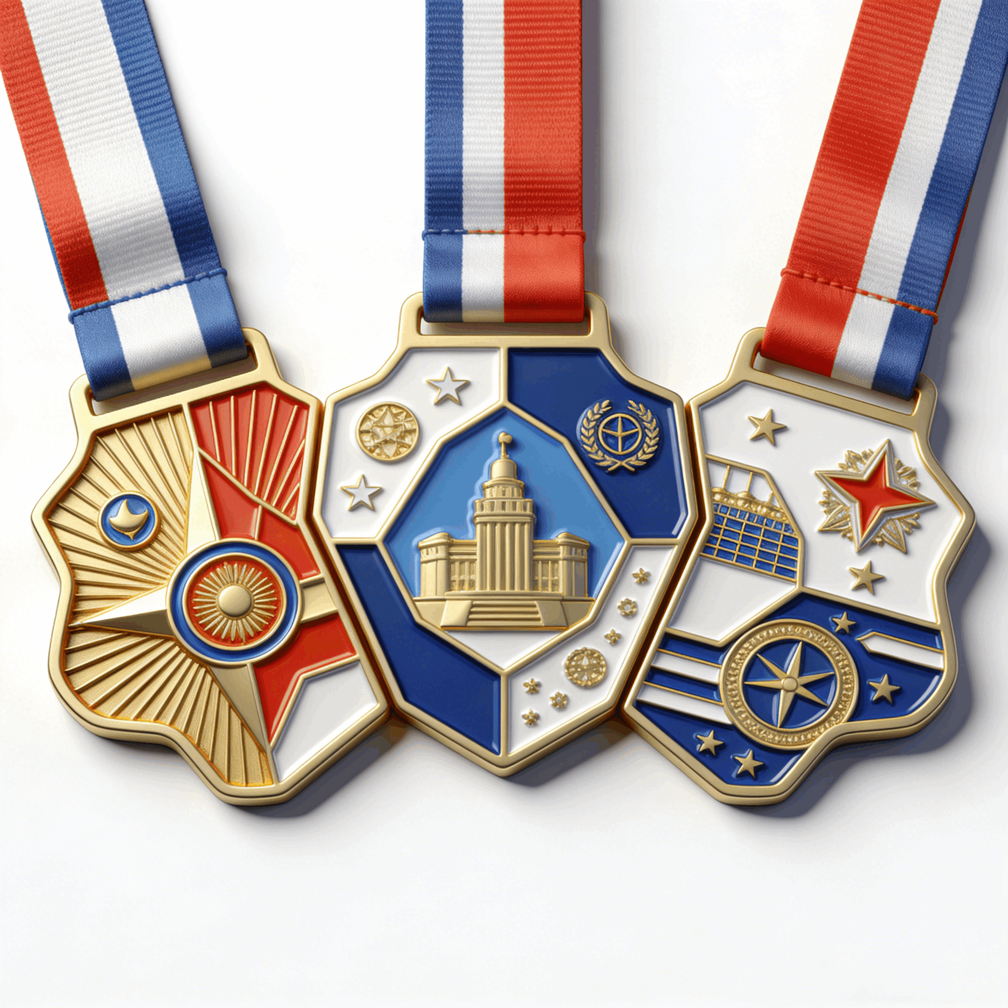 42-Year Factory Custom Academic Competition Team Medals Honor Awards