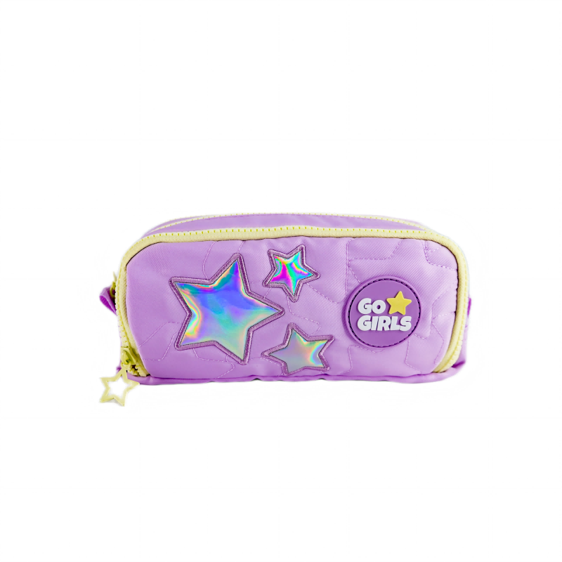 HASLOR Student Pencil Case, Star Design, Customization Available