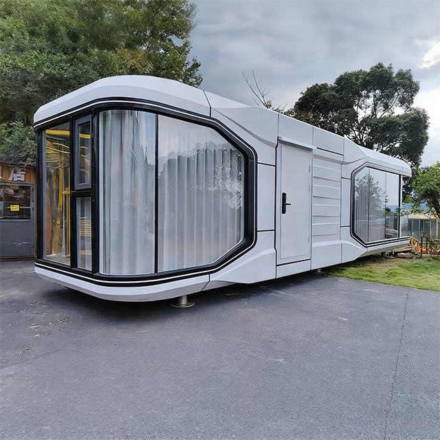 One 2 Bedroom Mobile Container Homes Space Capsule Prefab House