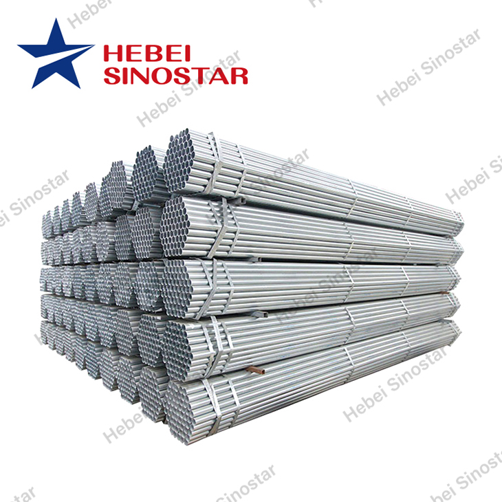 Sinostar Galvanized Round Steel Pipes