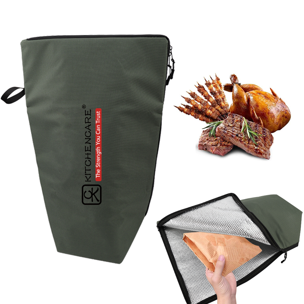 Hip-home 20.5Inch BBQ Blanket for Resting Meat Heavy Duty Oxford Cloth Brisket Bag