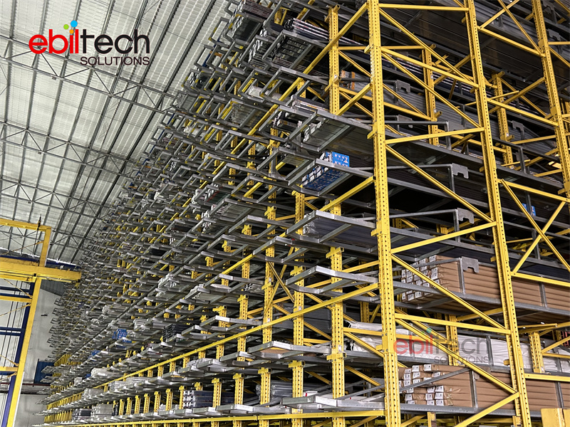 EBILTECH Automatic Honeycomb Storage Systems For Long Material Racks