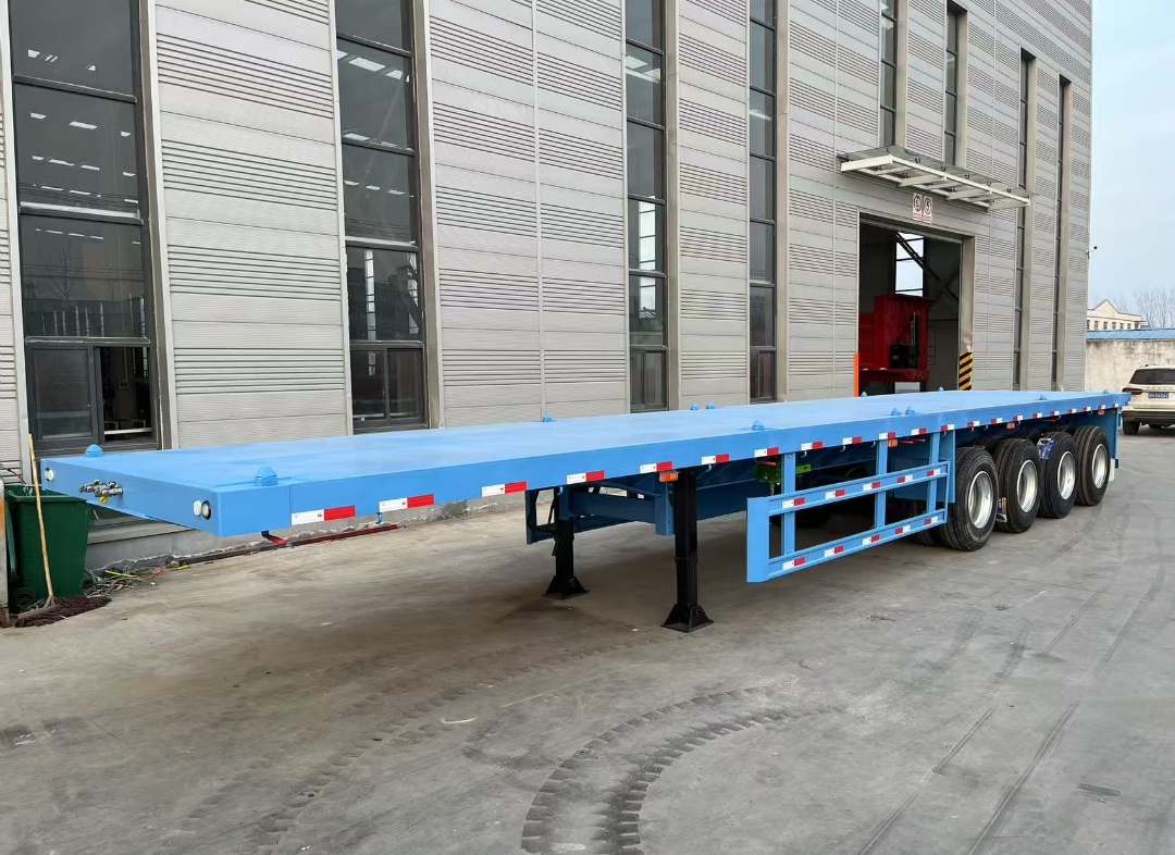 Flatbed semi-trailer