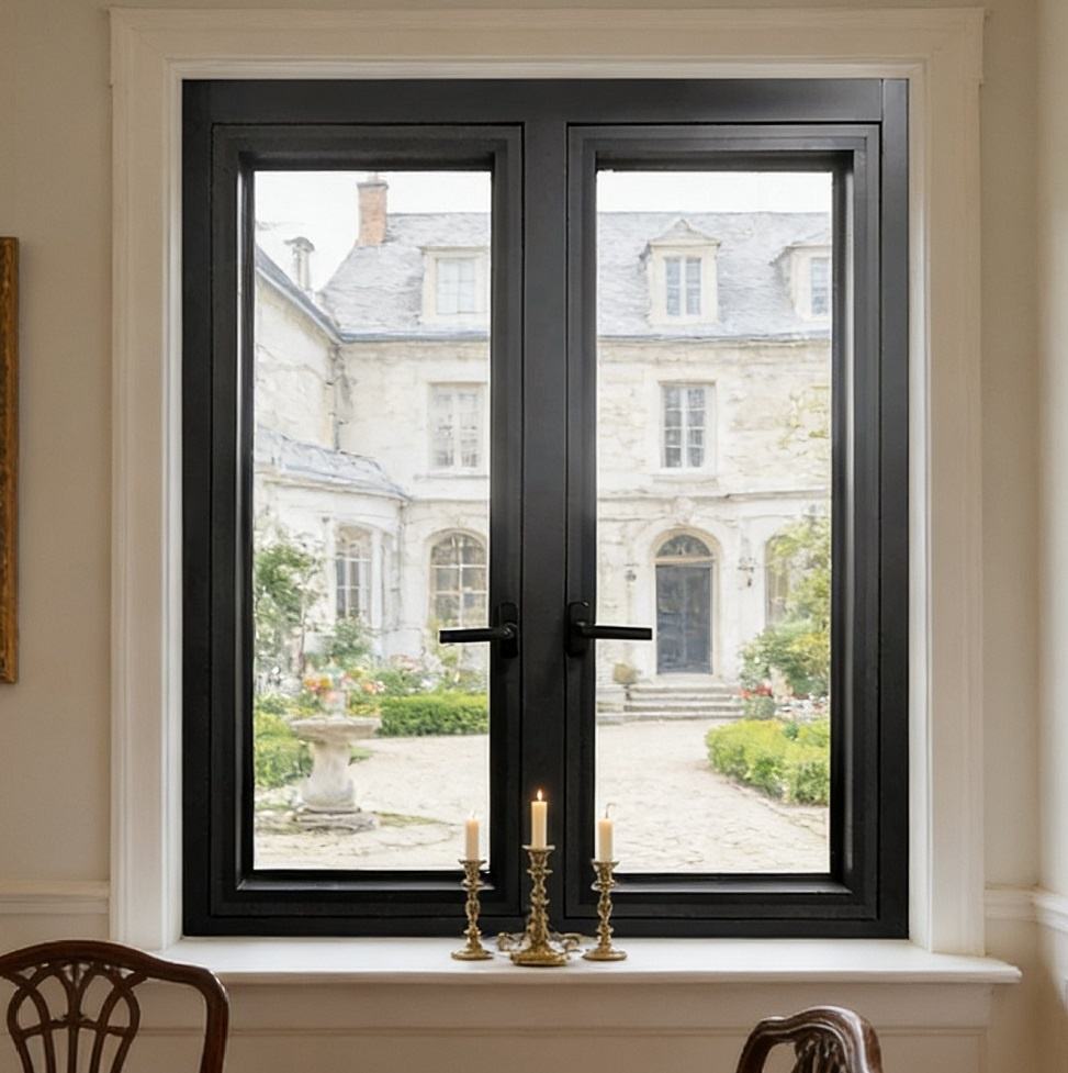 NFRC Casement Window Energy Saving Casement Window American Style Thermal Break Casement Window
