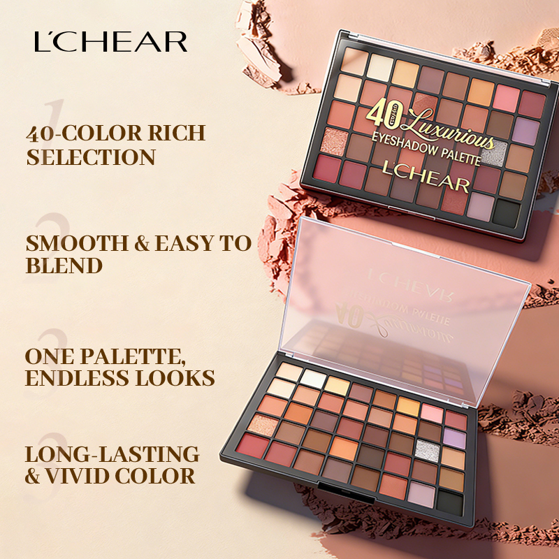 eyeshadow40 COLORS LUXURIOUS EYESHADOW PALETTE