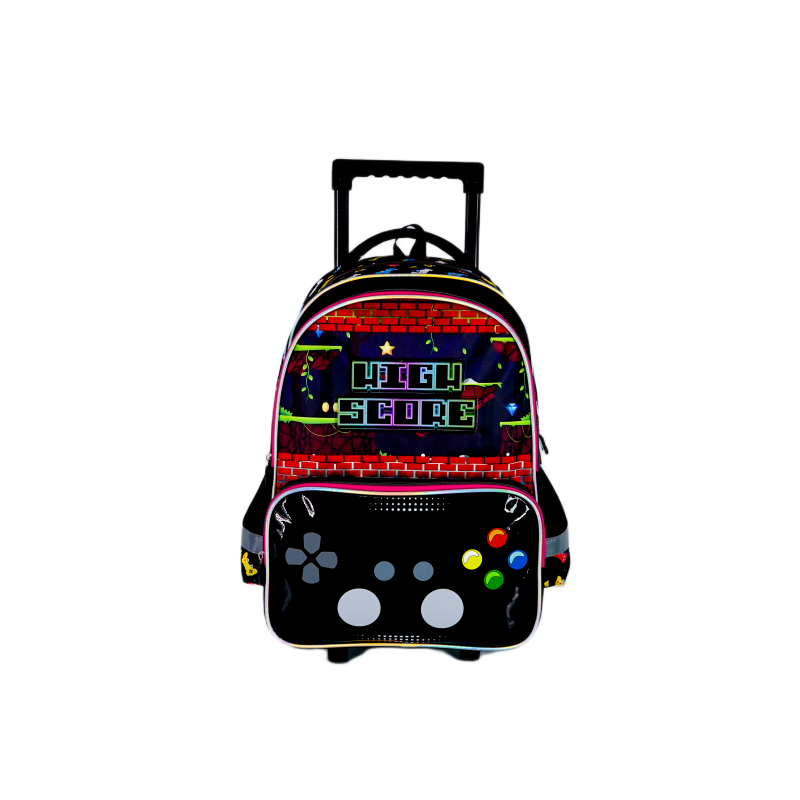 Haslor student trolley schoolbag cartoon design customizable