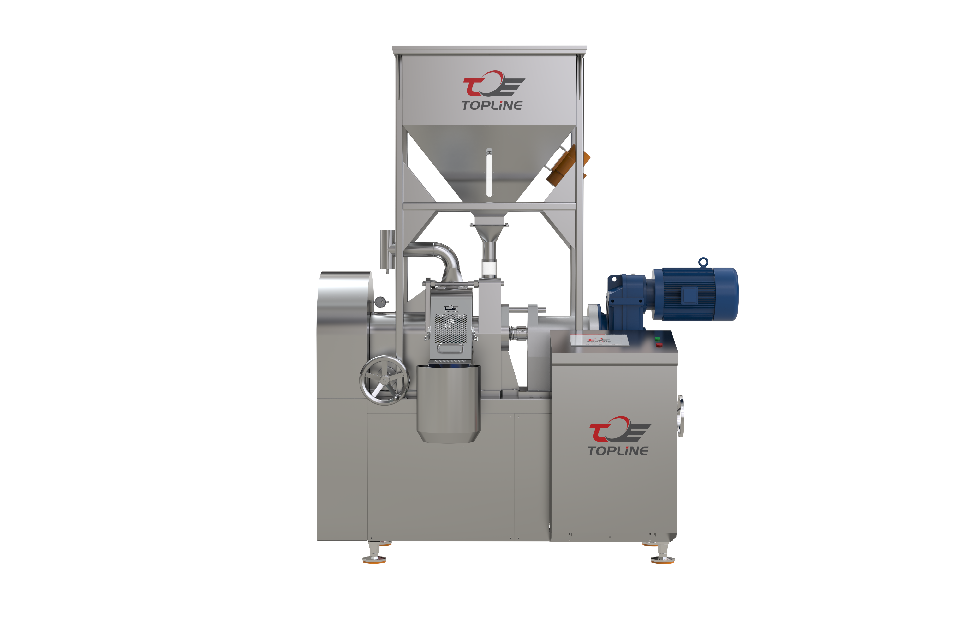 Fully Automatic Large Baked type kurkure, cheetos, nik nakes, corn curls processing machine